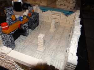 Vue générale avant peinture