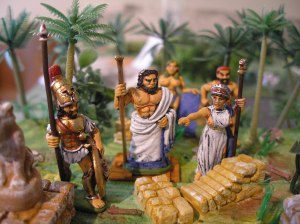 Dans "guerre de Troie" les dieux interviennent . 