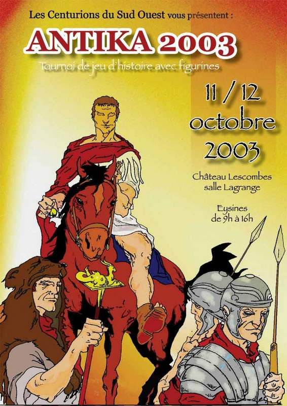 L'affiche de 2003. Un dessin original de Michel Nolot
