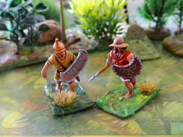 Les peltastes de la boite Victrix