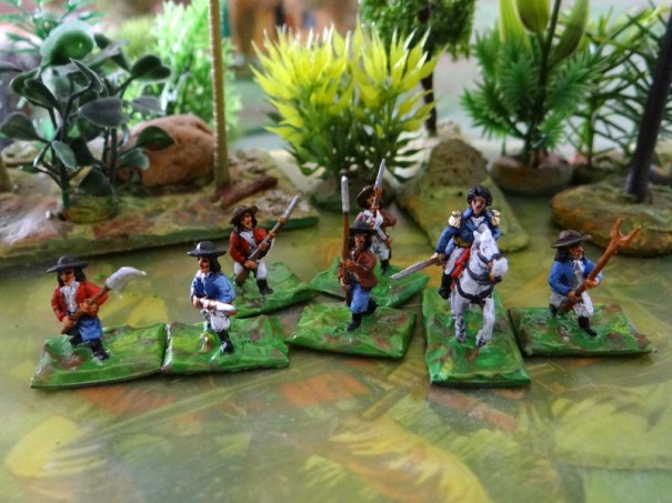 Les piétons, idéal pour un skirmish à défaut d'avoir une armée complète.