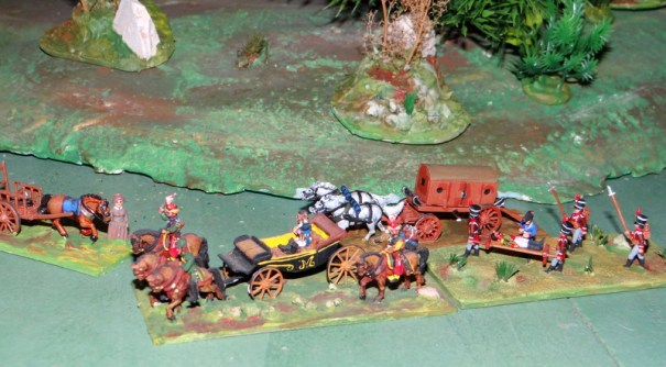 Quand Massena vient se faire soigner. A noter une petite forge de campagne.