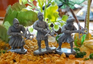 Idée piquée sur un blog en ligne : des arbalétriers fin XII en Palestine.