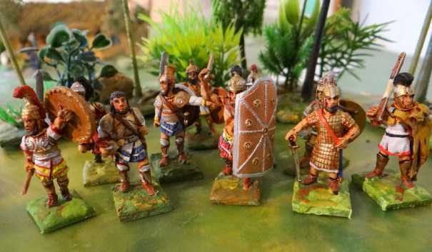 Ajax et son bouclier tour, Ménélas, Agamenon, Paris ... ils sont tous là !