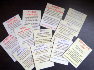 Quelques cartes événements.
