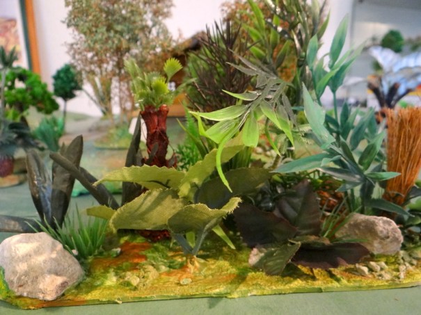 L'apothéose : le tout mélangé afin de créer une zone de jungle pour "aventures en Afrique".