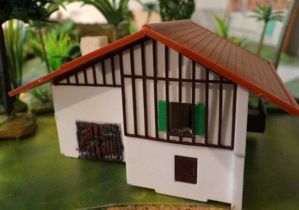 La ferme type basque ou alsacien ... 