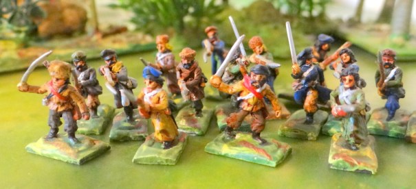 Paysans russes durant la retraite de 1812