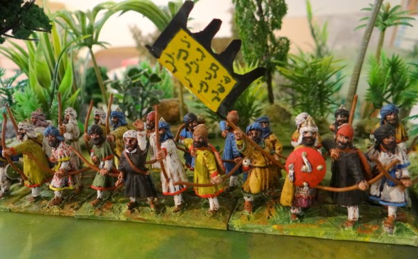 Les archers en ordre serrré (GB toujours)