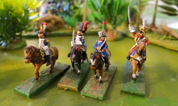 Quelques Touller. De vrais 15mm, les plus petits en ma possession. 