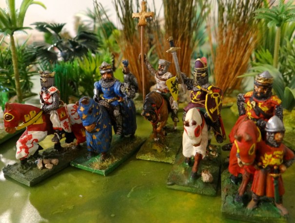 Trois rois et deux évêques.  Mélange d'Essex et de Touler