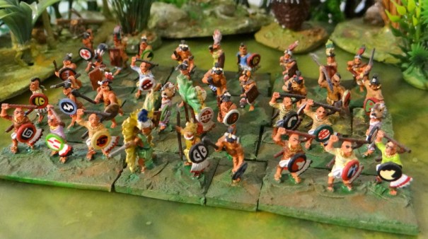 Un groupe de guerriers et de chevaliers des ordres mineurs (chacal etc ...)