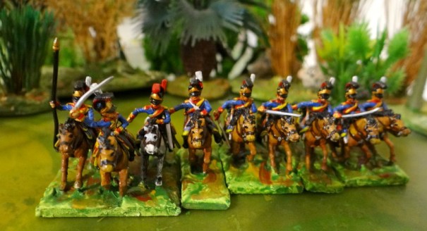 La maison du roi avec les "blues" ou horses guards