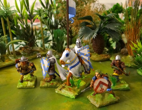 Le sieur Jourdain d'Abzac (en Gironde) également seigneur de La Douze en Dordogne - une lignée de preux et de croisés, 3éme croisade pour Jourdain. Quelques nouveaux médiévaux customisés.