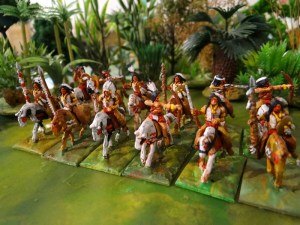 Les indiens "irregular", en fait des 20 mm. 