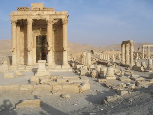 Le temple de Baal détruit par daesh dernièrement.