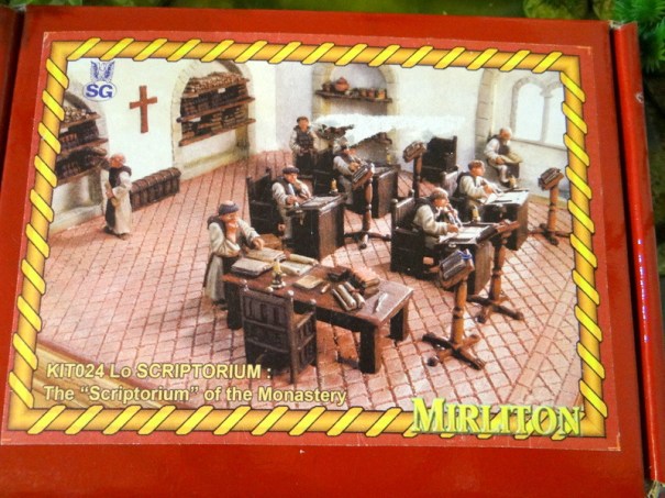 Scène de monastère par Mirliton.