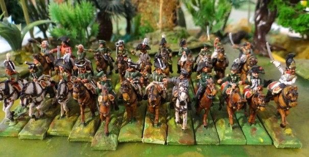 Seul Platow fait défaut, il est resté avec ses cosaques dans une autre vitrine !