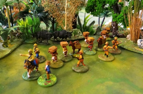 L'expédition européenne.