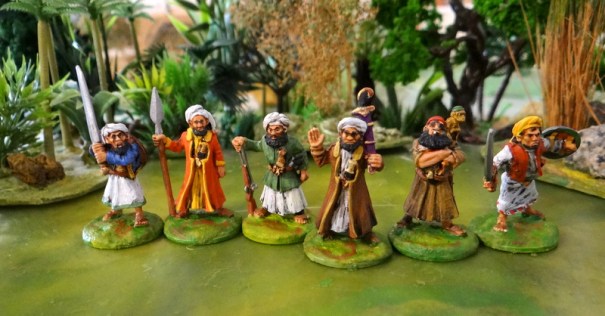 Comme ils ont poussé l'intérieur des terres, la création de centres commerciaux et les dépôts d'esclaves, les Zanzibaris ont combattu la plupart des tribus d'Afrique de l'Est et du Congo. Ils ont également combattu le Belge "Force Publique" au Congo, les Allemands en Afrique orientale, la Royal Navy dans des escarmouches