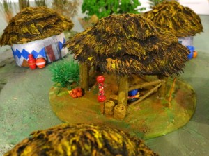 Ma version "du palabre" point de rencontre des habitants du village.