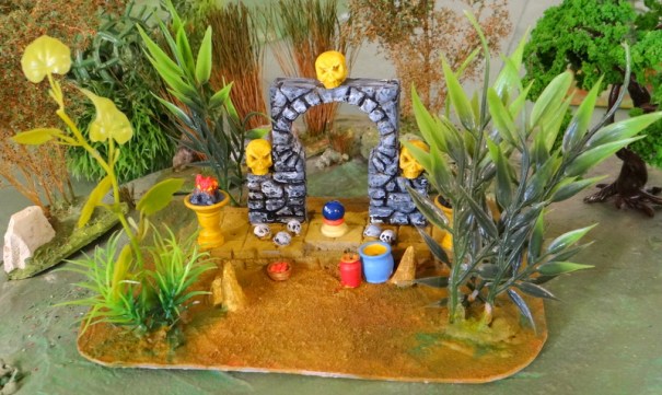 le temple en ruine rencontré en pleine jungle !