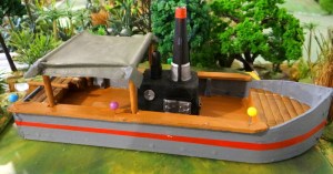 Pose des bastingages. 