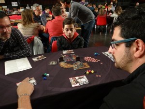 Une table assaut sur l'empire