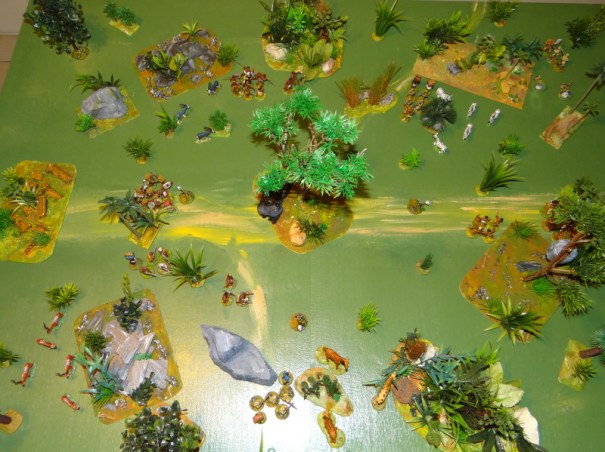 Finalement, nos explorateurs progressent. Certains groupes aperçoivent Kong.