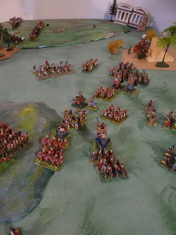 Une puissante charge carthaginoise au centre du dispositif !