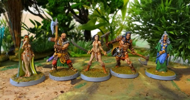 Conan, Bêlit et quelques amis.